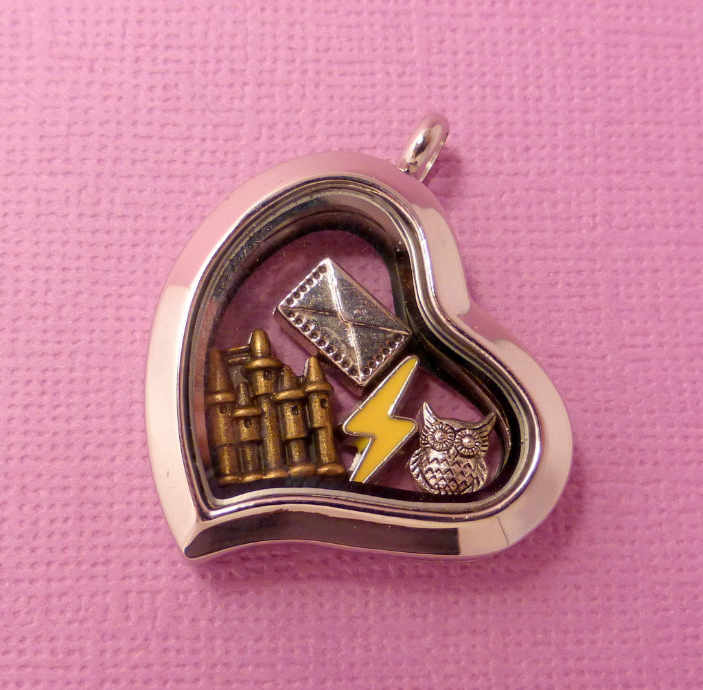 Harry Potter Inspired - Harry Potter Love - A Floating Locket / Memory Locket / Living Locket