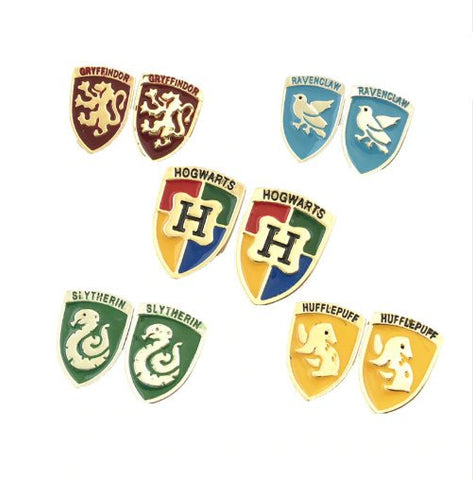 HP Inspired - Crest Stud Earrings - Choose One