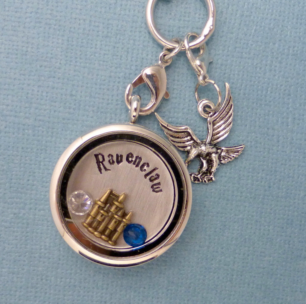 Harry Potter Inspired - Ravenclaw - A Floating Locket / Memory Locket / Living Locket