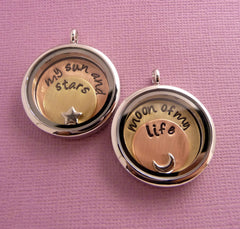 Game of Thrones Inspired - My Sun and Stars or Moon of My Life - CHOOSE ONE Floating Locket (Memory / Living) - Necklace, Keychain, Bracelet