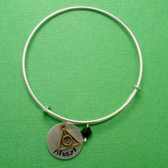 Harry Potter Inspired - Always - Adjustable Bangle Bracelet