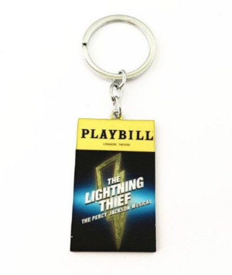 Broadway Inspired - Percy Jackson The Lightning Thief - Keychain, Necklace, or Ornament